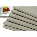 Us Army 6 Piece Embossed Greek Key Sheet Set - Twin - Taupe 1502TWTP